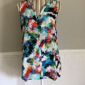 Melissa Paige Sleeveless Top Size Small